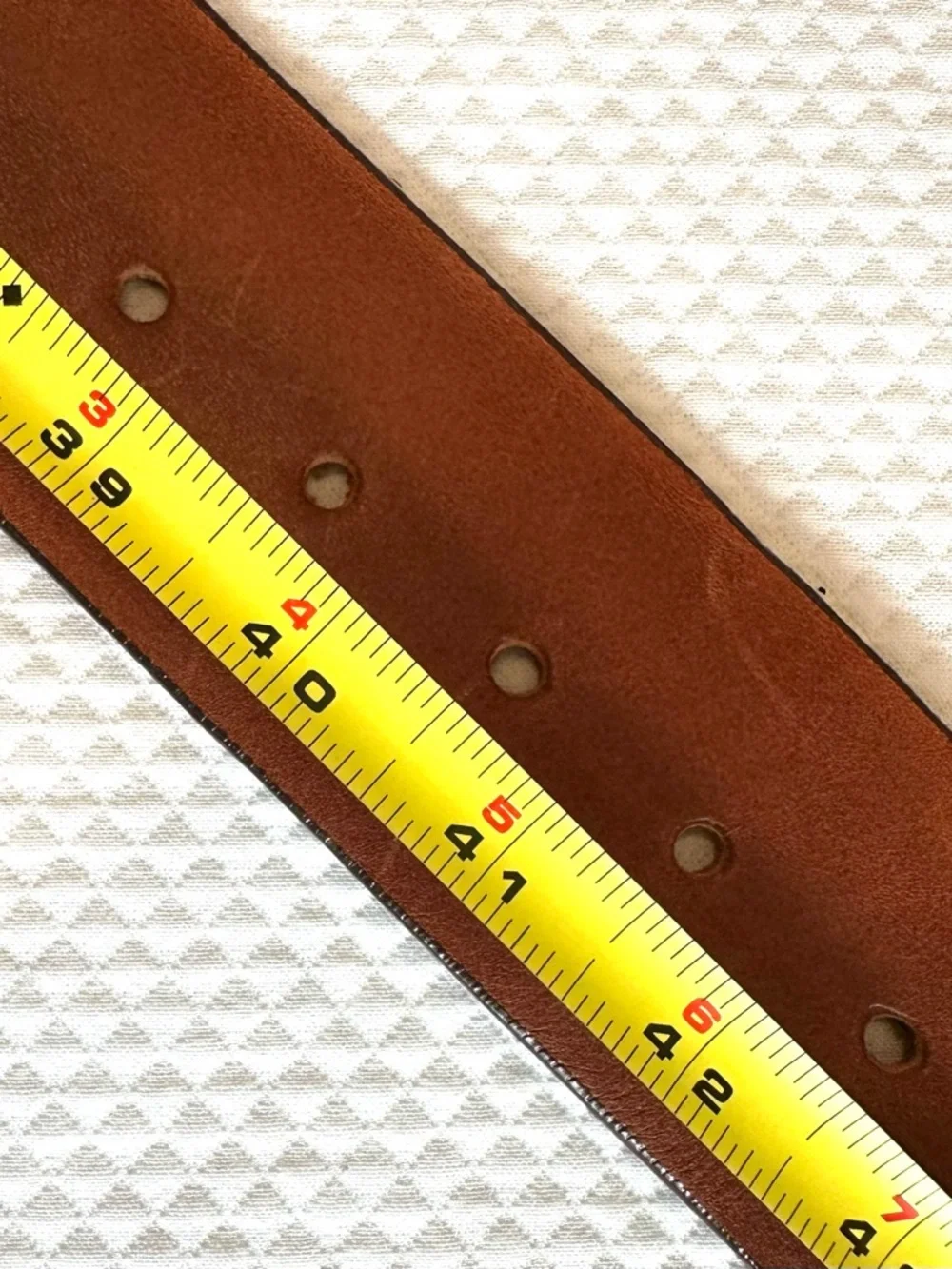 Wide Brown Boho Retro‎ Studded Leather Belt Round Silver Buckle Hippie Vintage